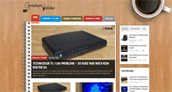 Desktop Screenshot of christian-valder.com